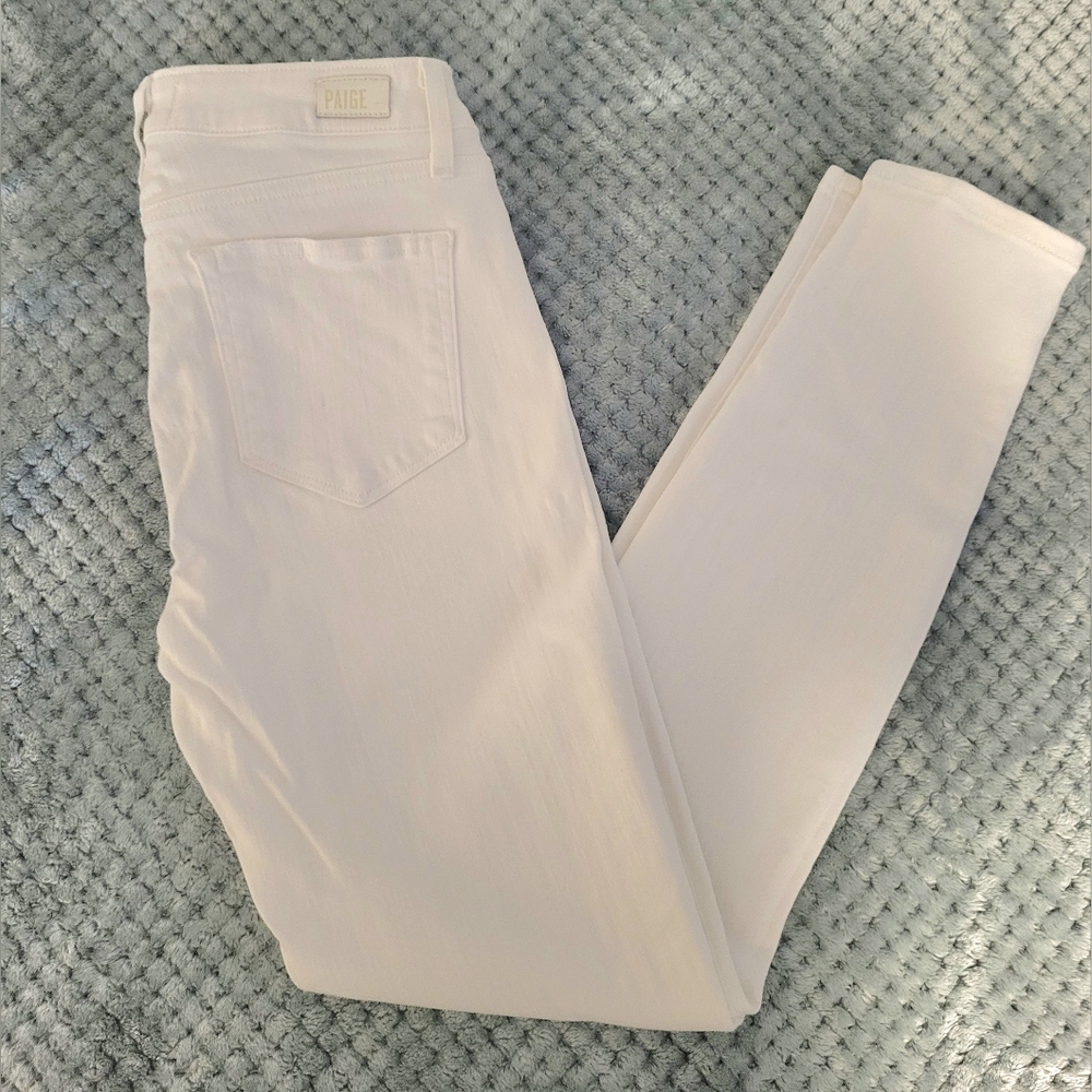 Paige Verdugo Ankle in White Denim